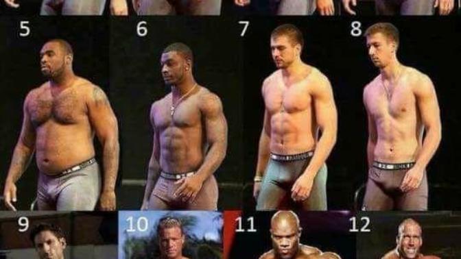 Which one is your favorite male body type?