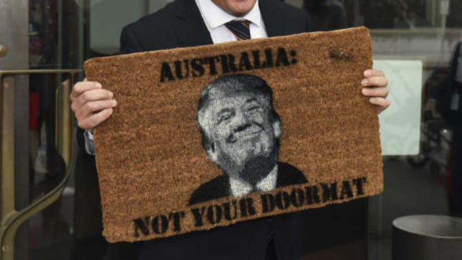 What is happening between the U. S. and Australia?