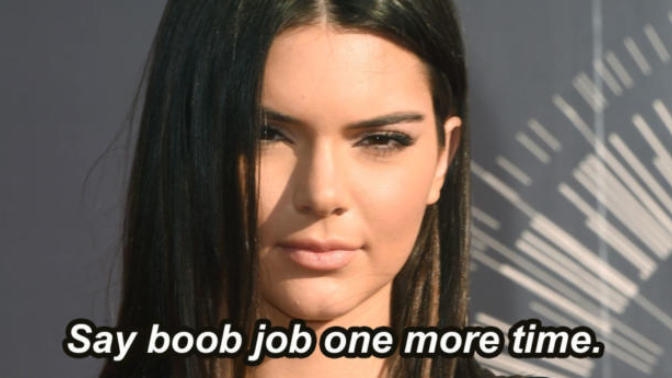 Does having small breasts make you any less of a woman?