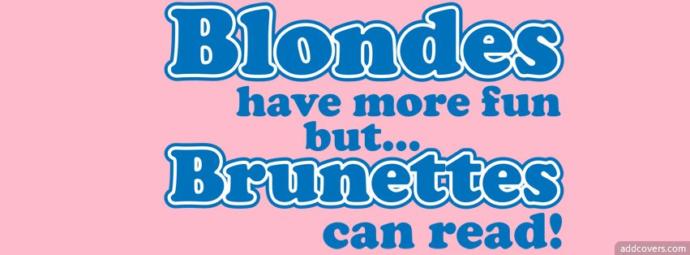 Whats the differences between blonde and brunette girls?