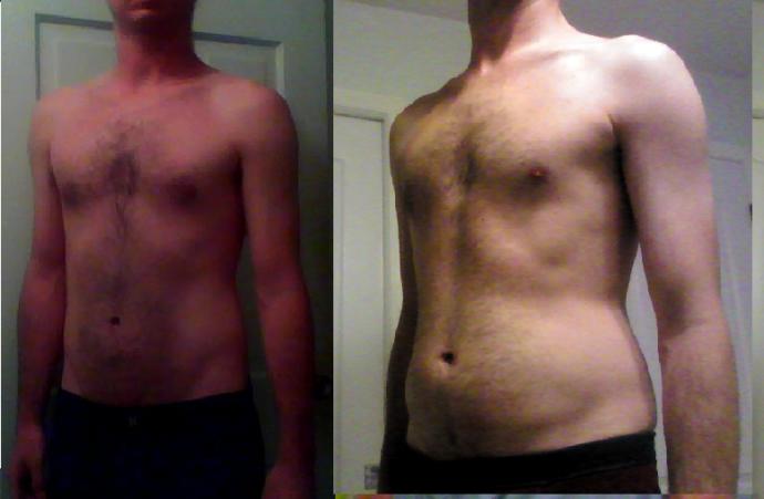 Have I put on a noticeable amount of weight?