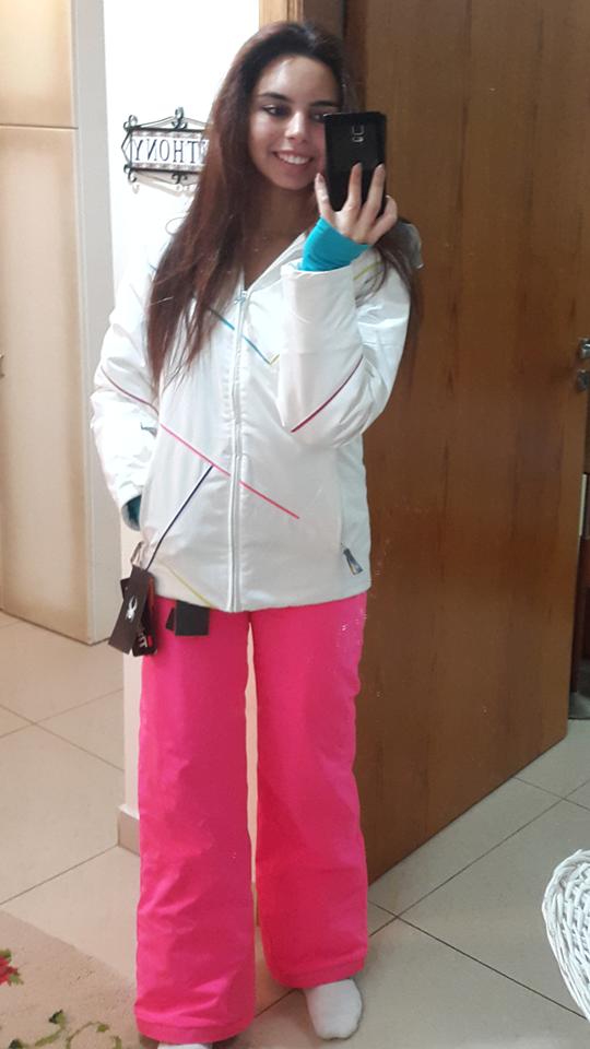 Do you like my new skiing gear?