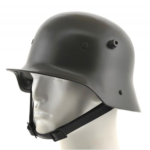 Have you ever worn a stahlhelm or a pickelhaube before?
