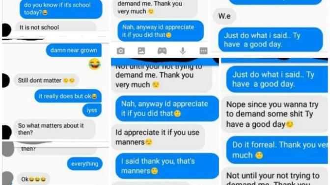You go through you bestfriend phone and see these messages between her and your boyfriend what would you think?