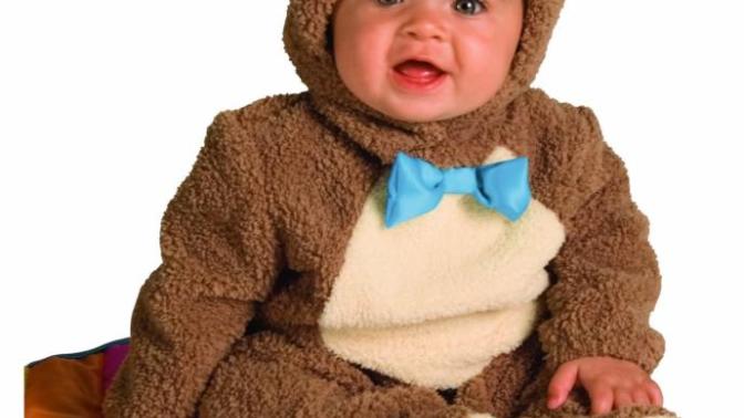 Girls, how would you react if you were walking in a marketplace and you see a orphaned baby boy dressed in a teddy bear costume?