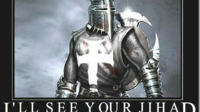 Why do people try to justify the unspeakable acts committed in the name of Islam using the christian crusades?