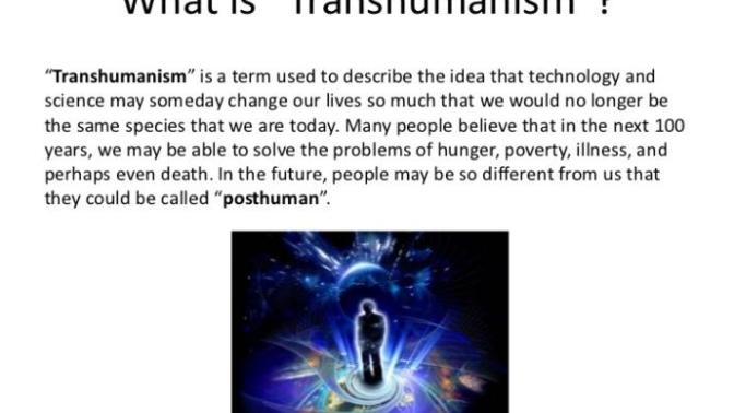 What are your thoughts on Nanomachines and Transhumanism?