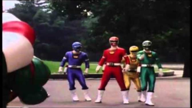 Did the Power Rangers really toss this guys salad?