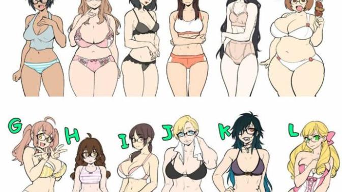 Guys, Which body type of the opposite gender are you the most attractive to?