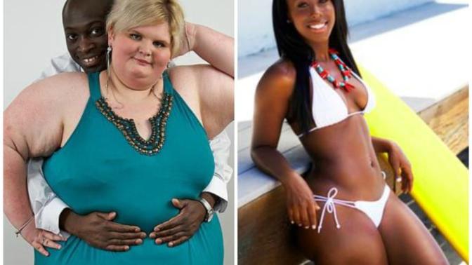 Black guys why do you abandon fine ass black girls for a trophy obese white women?