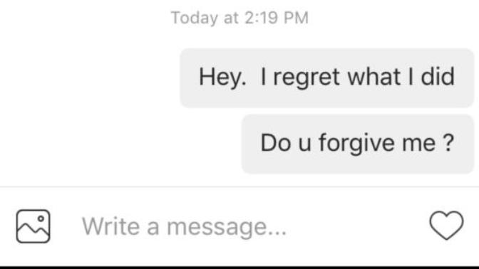 Guys, Will he ever d m me again?