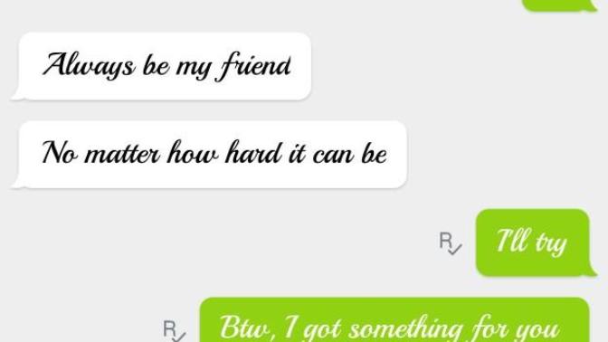 Could you stay friends?