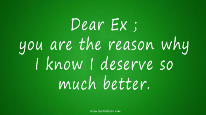 EXes... They are ancient history, why concern yourself with them at all?
