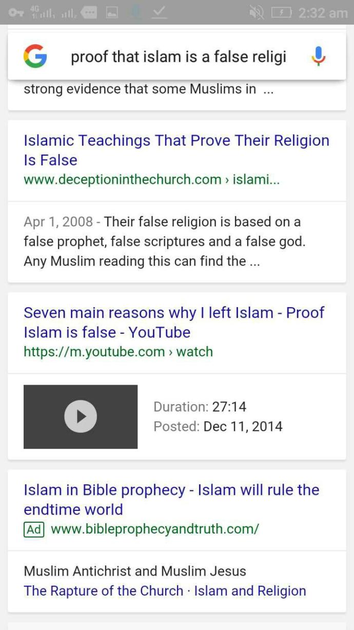 which religion is fake?