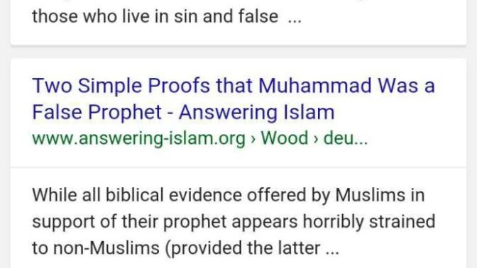Which religion is fake?