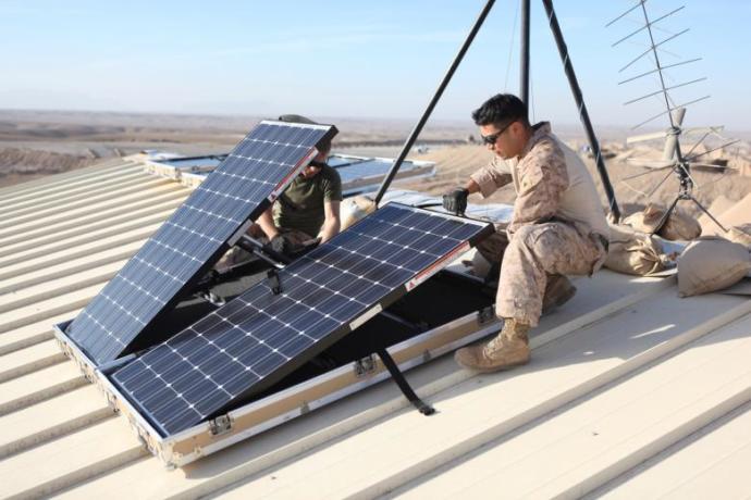 What do you think of the US military Ignoring trump and moving towards green energy?