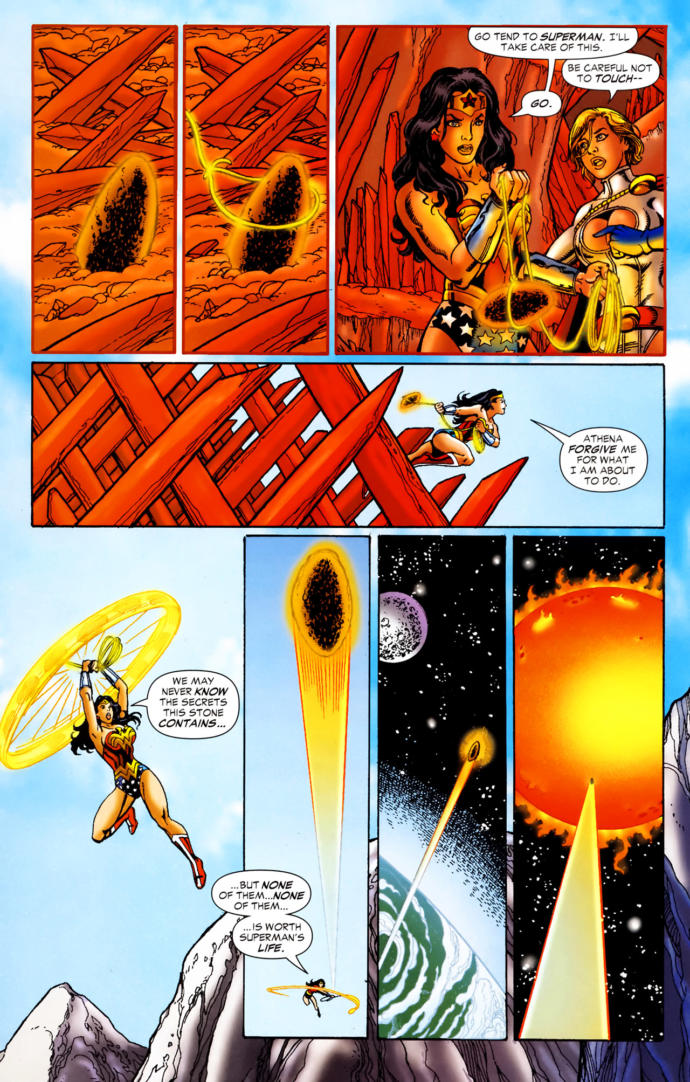 Who would win in a fight Mori Jin or Wonderwoman?