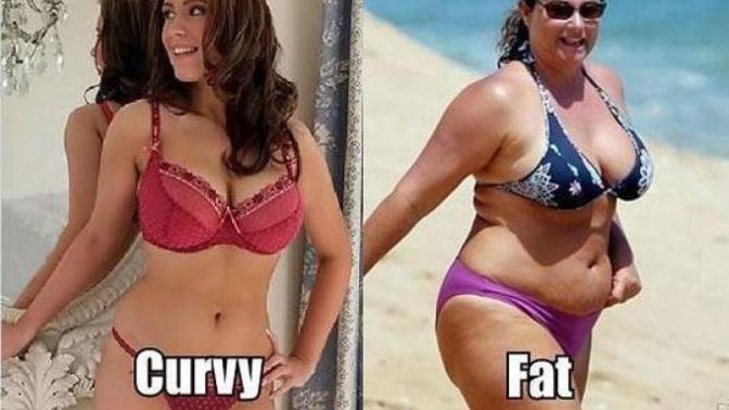 What's "curvy" and what's "fat" to you, post pics?