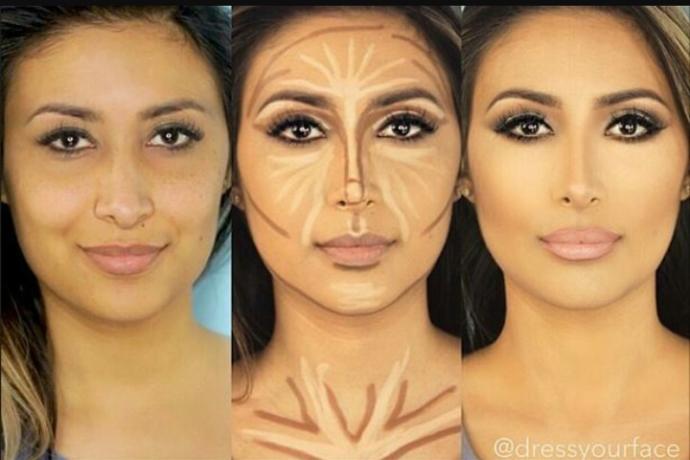 Guys, Your thoughts on contouring makeup on girls?
