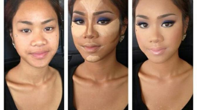 Guys, Your thoughts on contouring makeup on girls?