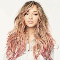Should I dye my blonde hair with a washout pink color(ombré style)?