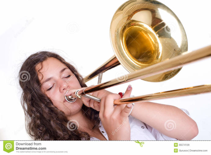 Girls and the slide trombone?