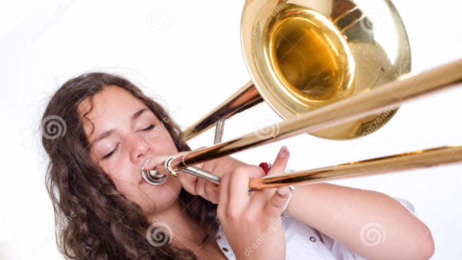 Girls and the slide trombone?