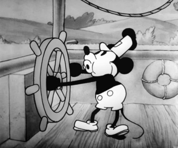 Did Mickey Mouse originally have a terrible fashion sense?