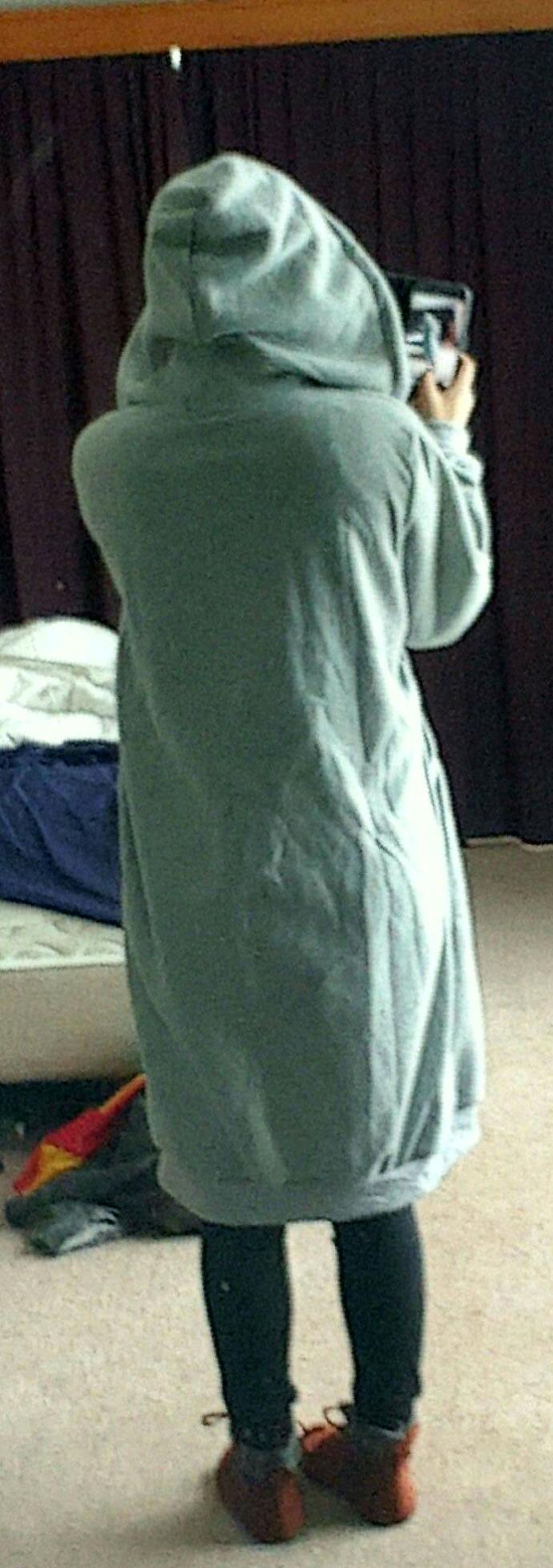 Honest Opinions: Would you consider this hoodie to be a bit too big or not? Do you like the style?