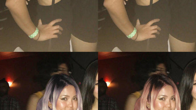Which hair color should I do: Blonde, brown, lavender, or pink (pics included)?
