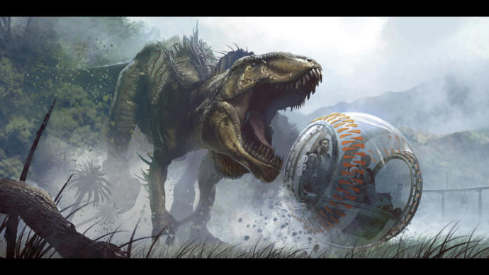 Shanna vs. Indominus Rex (Jurrasic World) ... Who would win?
