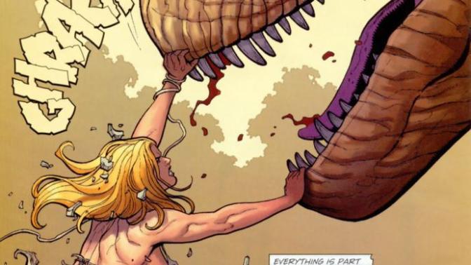 Shanna vs. Indominus Rex (Jurrasic World) ... Who would win?