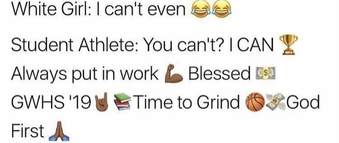 Which student athlete meme is the funniest?