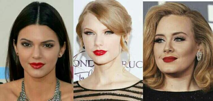 what lip size is the ideal for sexy red lips?