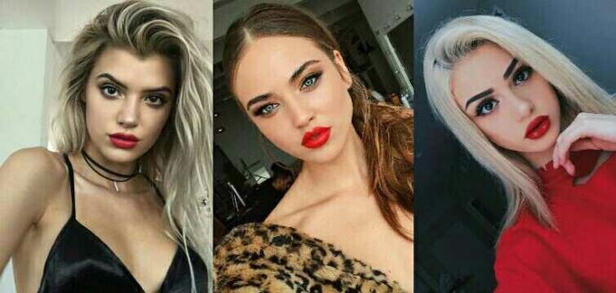 what lip size is the ideal for sexy red lips?