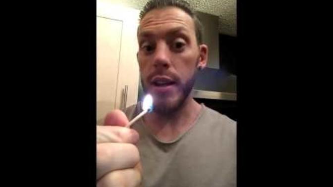 Guys, could you light a match off of your stubble?