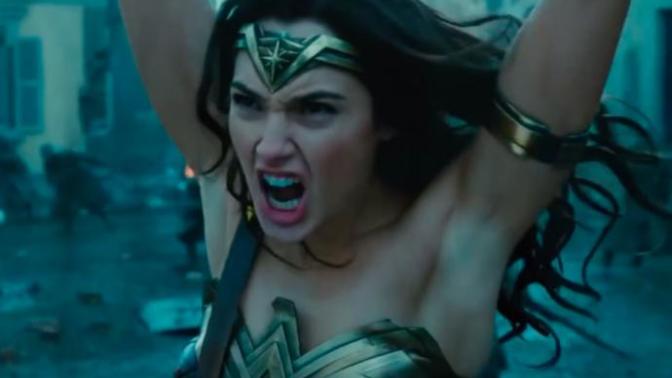 Do you think it's offensive that Wonder Woman does not have any armpit hair in this pic?