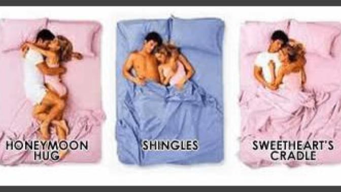 Which one of these would be your favorite sleeping position with your partner?