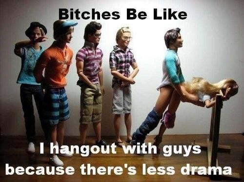 Are there any single ladies who don't have so many male friends?