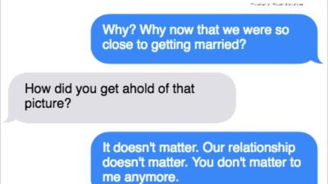 How could he claim to love me, but still cheat on me :'( ? Why did she have to reach out to me about their affair but not him? :'( Why?