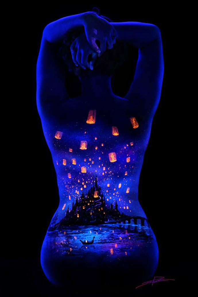 Girls, would you ever be willing to get body painted?