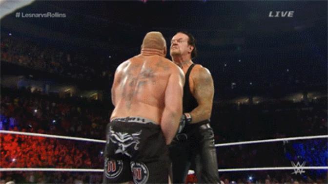 Can a person chokeslam another person without the other person jumping?