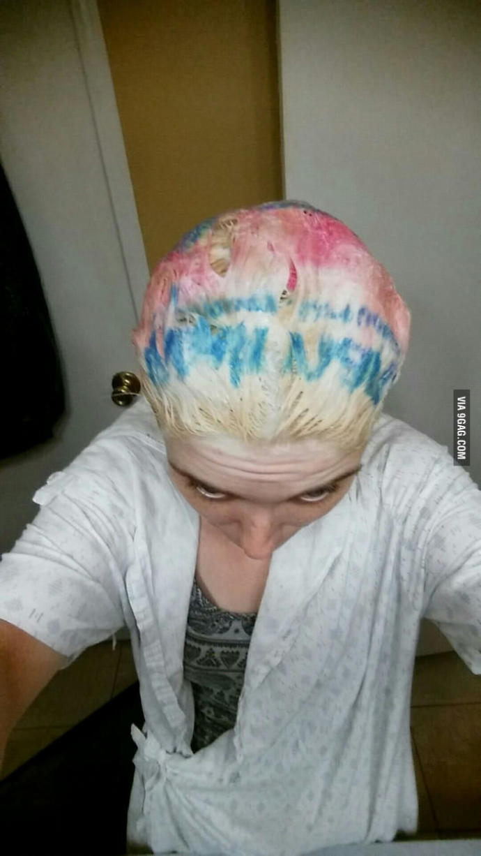Have you ever messed up your hair to the point you actually had melt down?