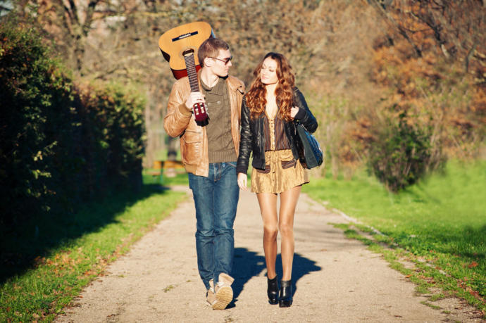 do you like their outfits, more hers than his, but, really, both?