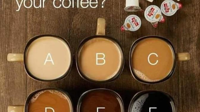What color do you like your coffee?