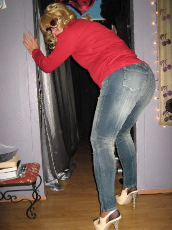 Heels with dress or skinny jeans?