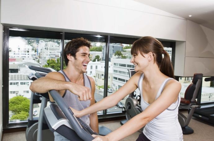 Would you approach at the gym?