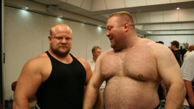 Why are people more intimidated by muscular guys than by fat guys?