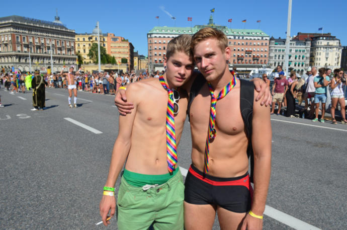 Which country has the gayest men ever?