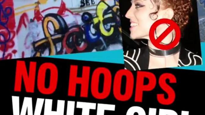 White woman wearing hoop earrings is cultural appropriation?